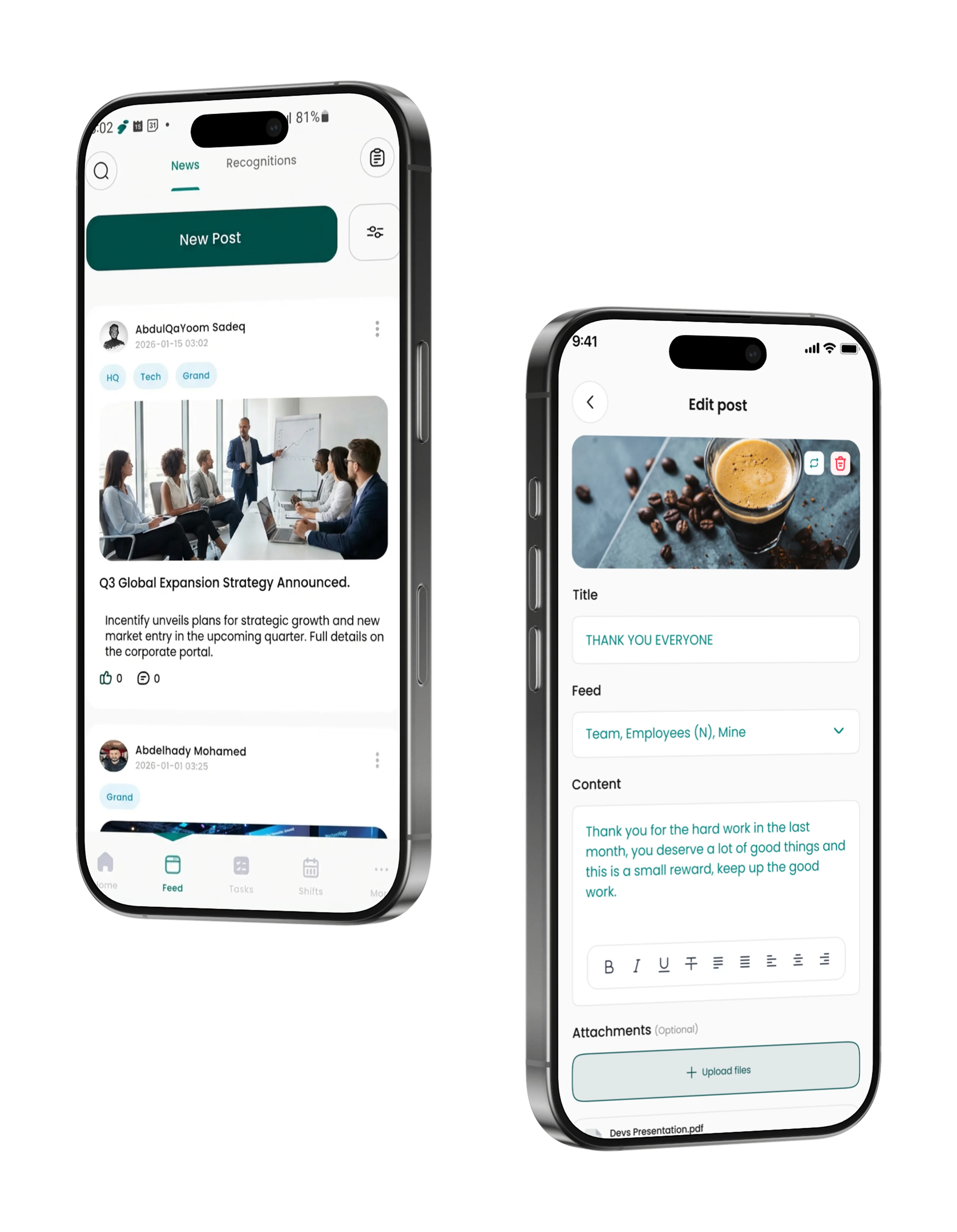 Want company updates people actually see?