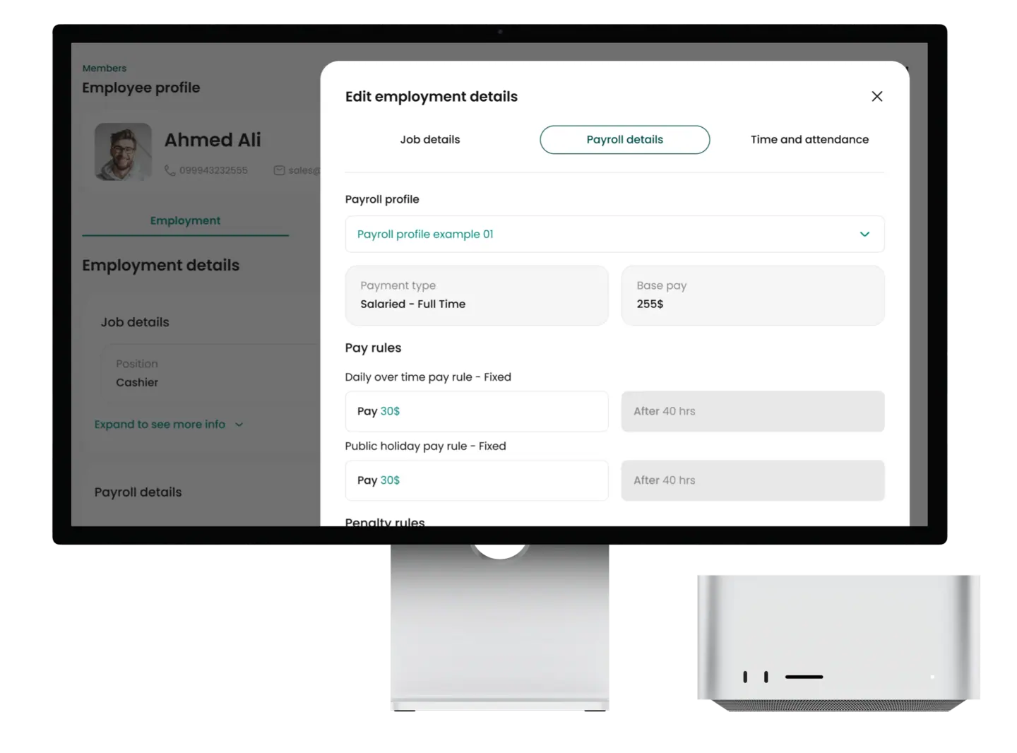 Set up employment details once—then reuse confidently.