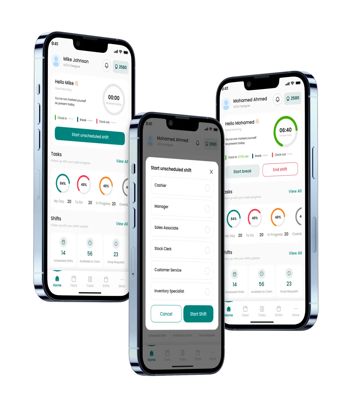 Forgot to schedule a shift? Track it anyway—properly.