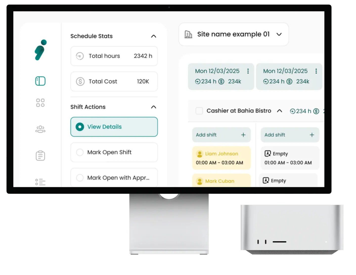 Schedule with numbers, not guesswork.